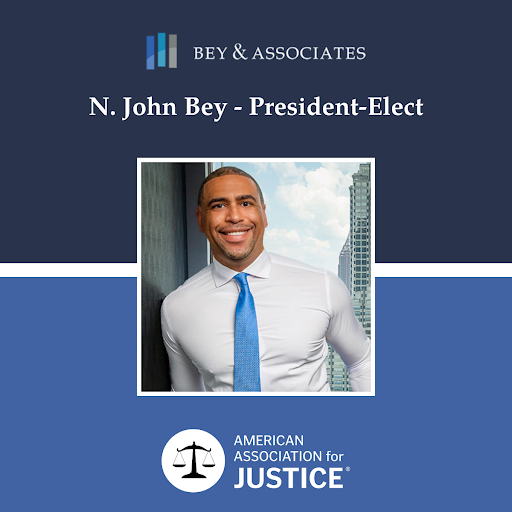 John Bey Named President-Elect of the American Association of Justice